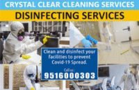 Crystal clear cleaning services indore
